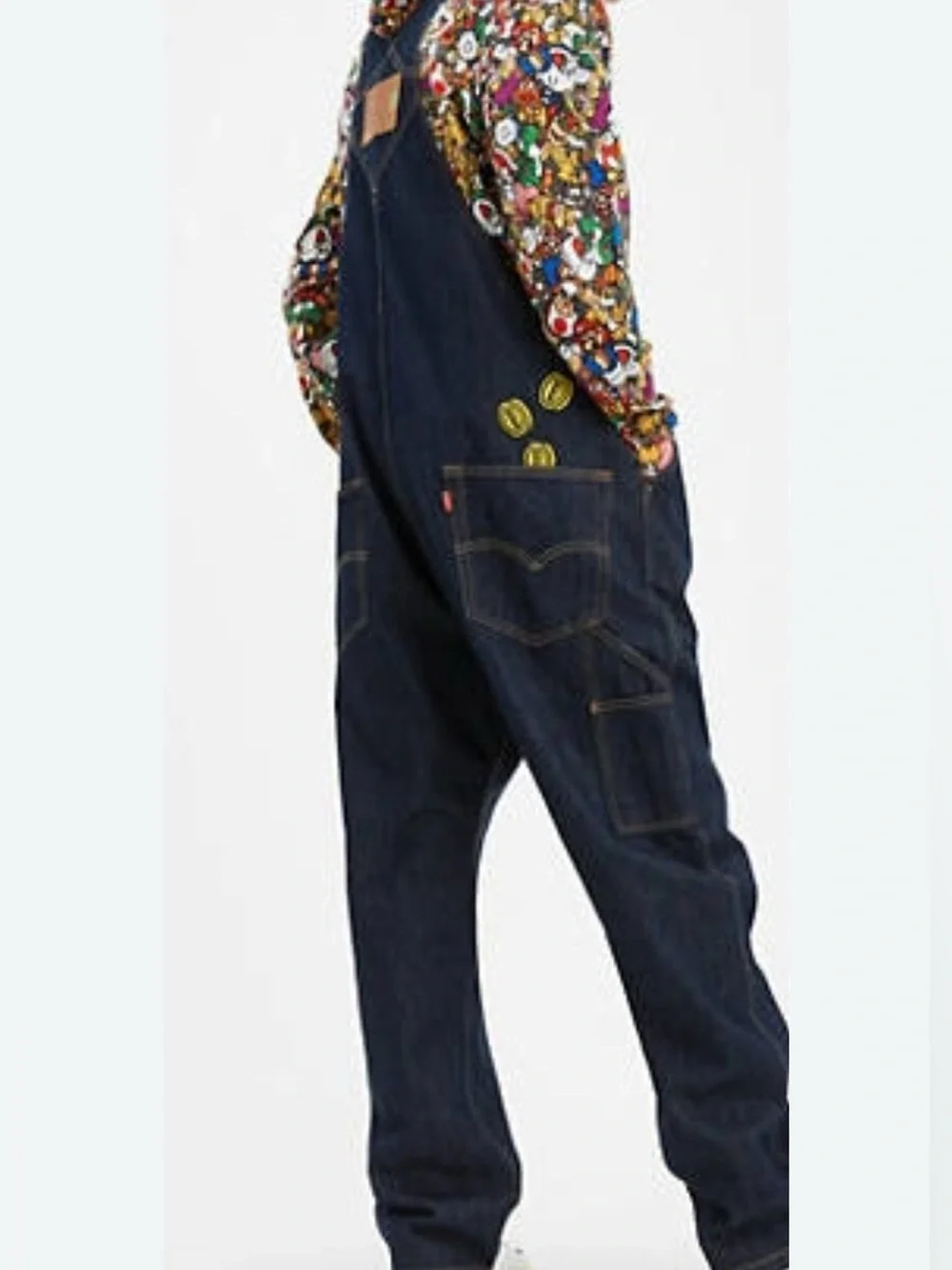 LEVI'S® X SUPER MARIO OVERALLS NINTENDO XS